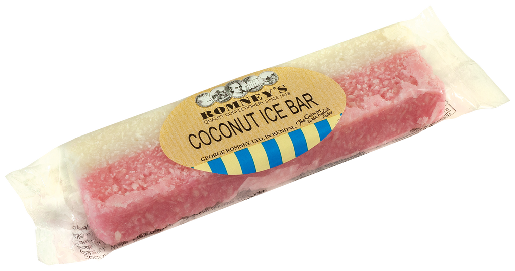 150g Coconut Ice Bar Kendal Mint Cake