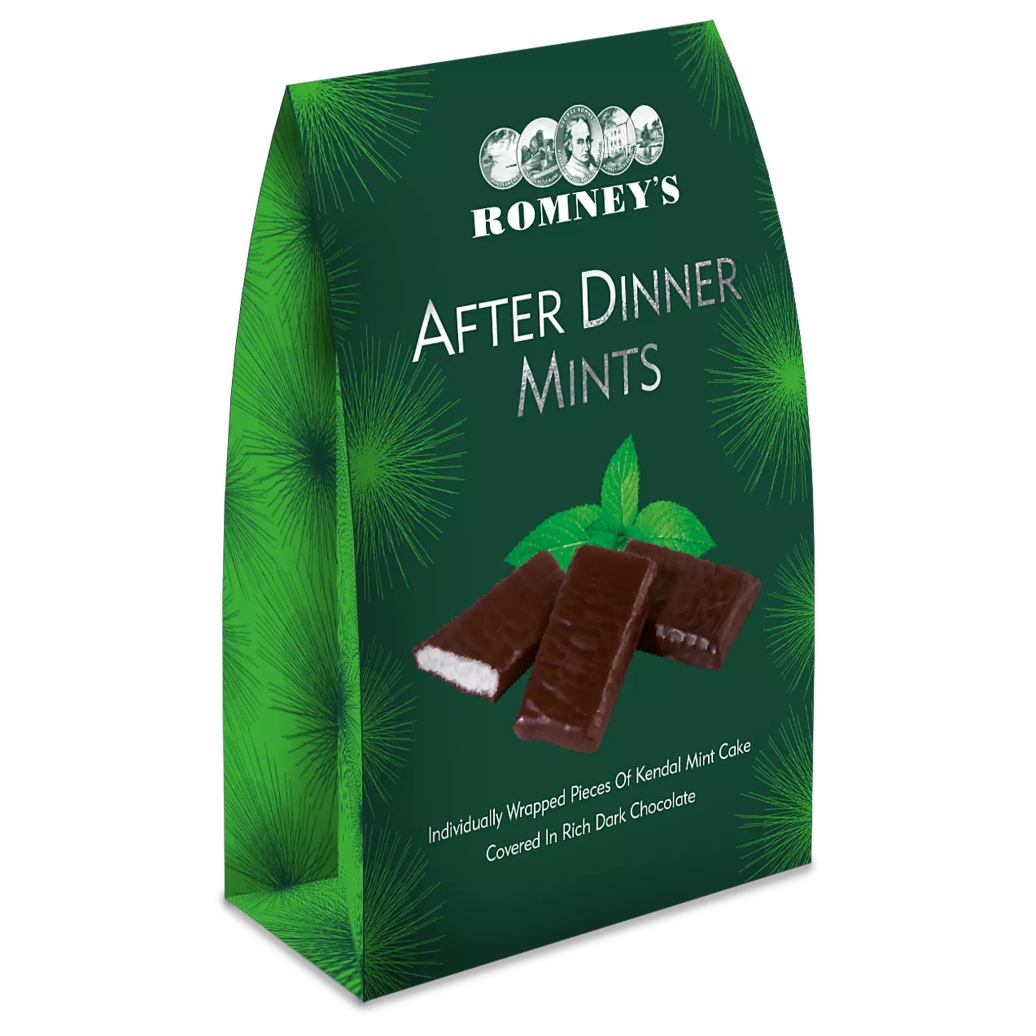250g Chocolate Covered Kendal Mint Cake After Dinner Mints