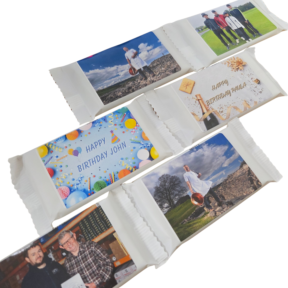 Bespoke labelled White Kendal Mint Cake