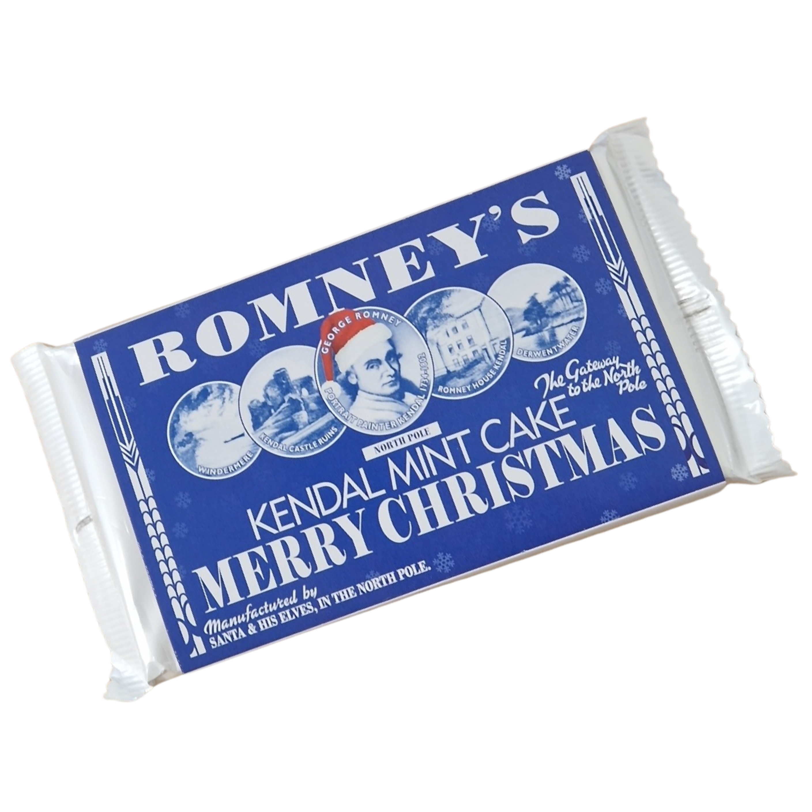 170g Merry Christmas White Kendal Mint Cake