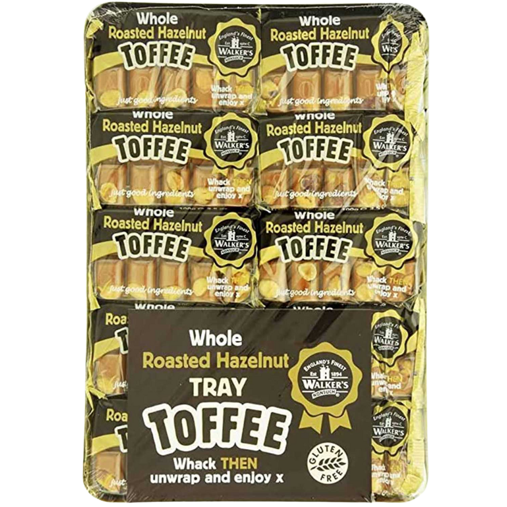 Walkers Hazelnut Tray Toffee