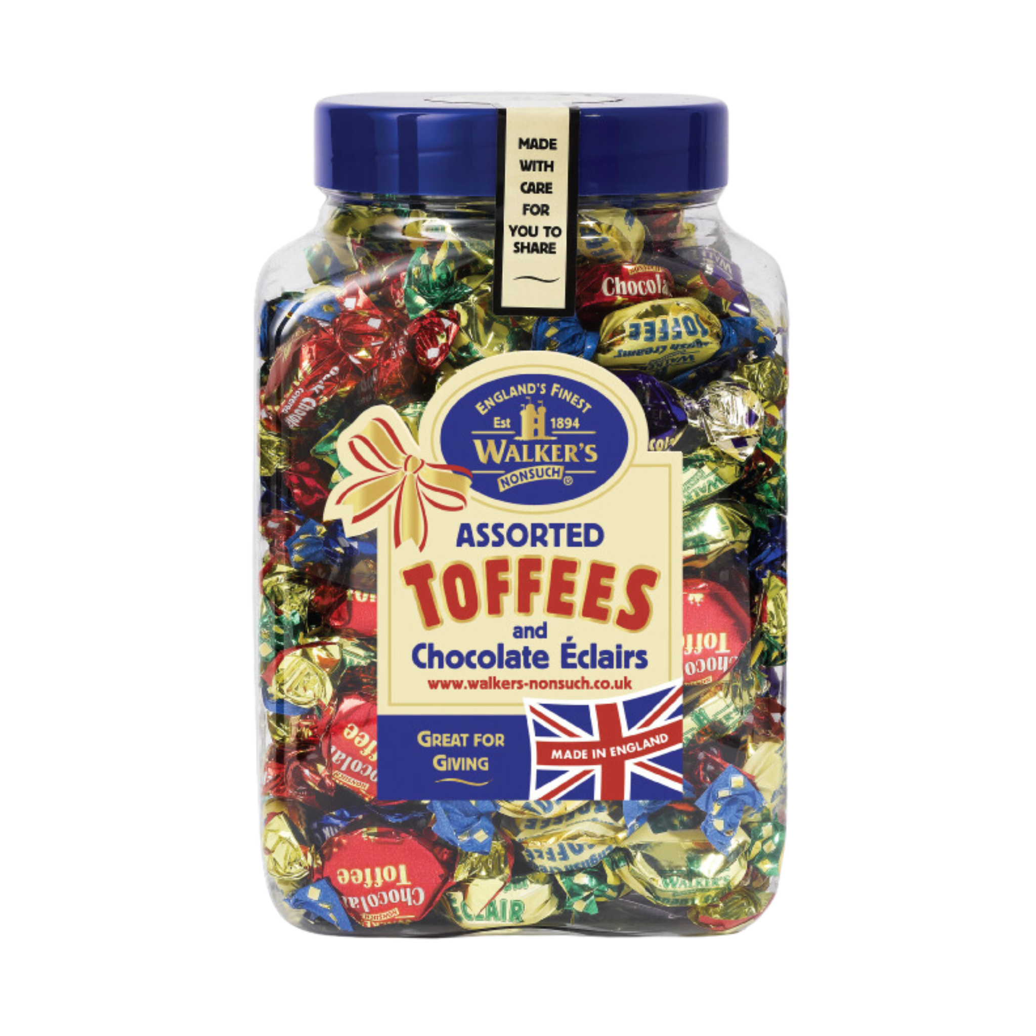 Walkers Assorted Toffee Jar