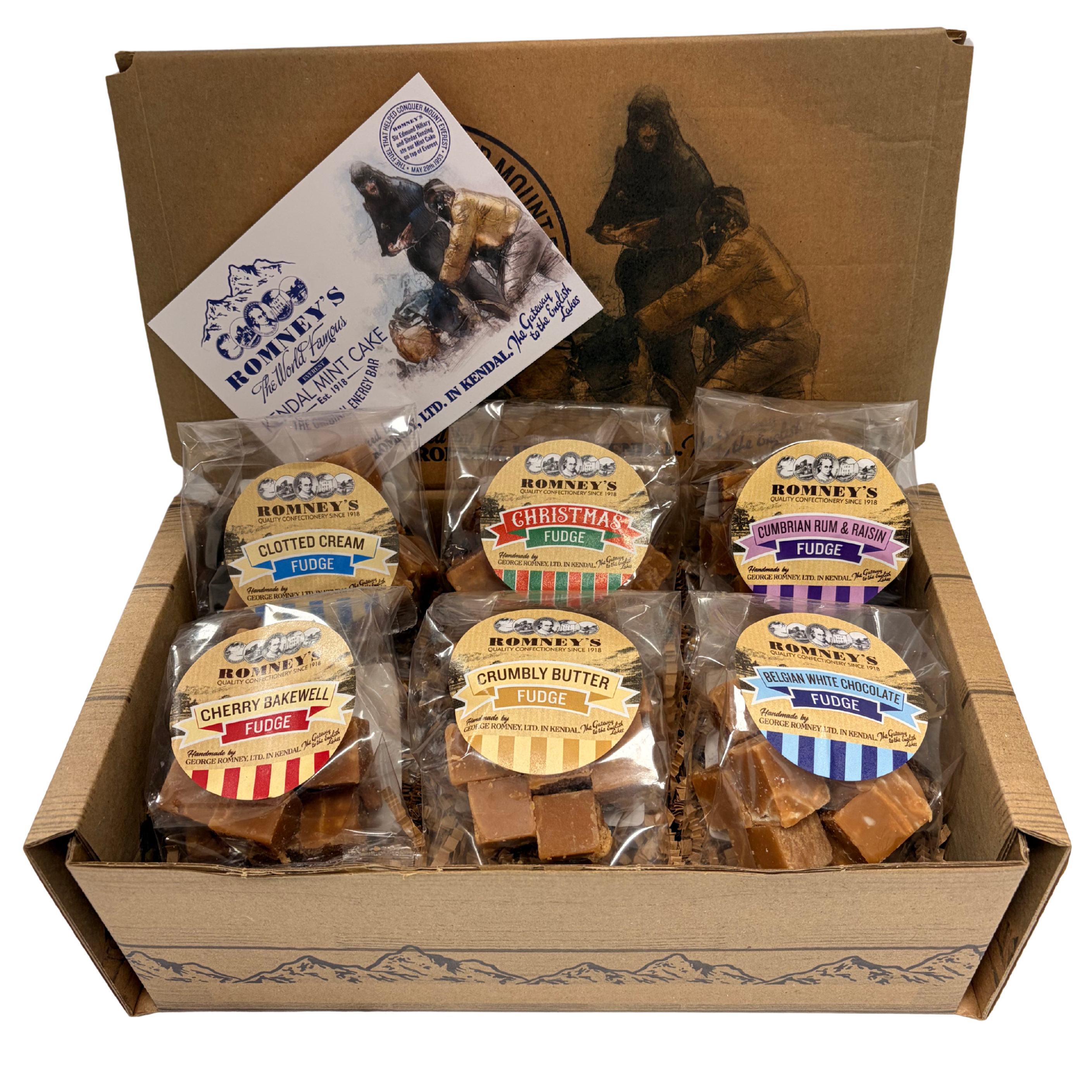 Romney's Festive Fudge Gift Box