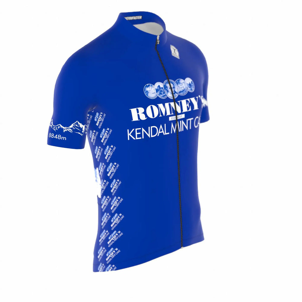ROMNEY'S KING OF THE MOUNTAIN WOMENS CYCLING JERSEY BLUE