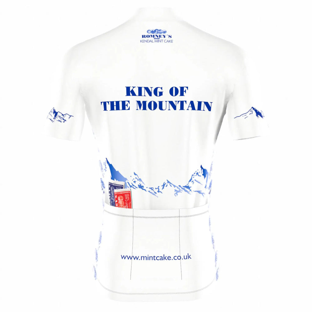 ROMNEY'S KING OF THE MOUNTAIN WOMENS CYCLING JERSEY WHITE