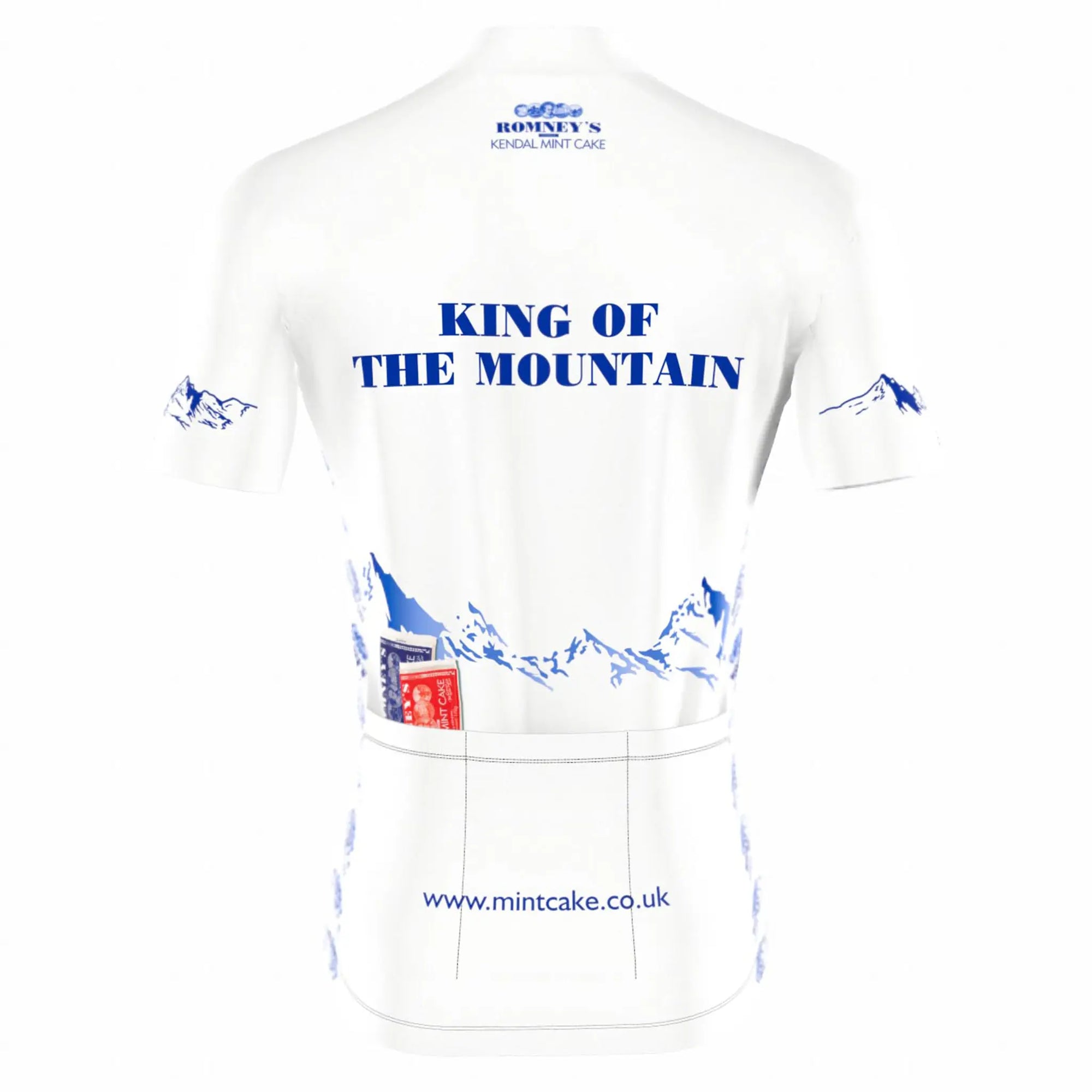ROMNEY'S KING OF THE MOUNTAIN WOMENS CYCLING JERSEY WHITE – Kendal