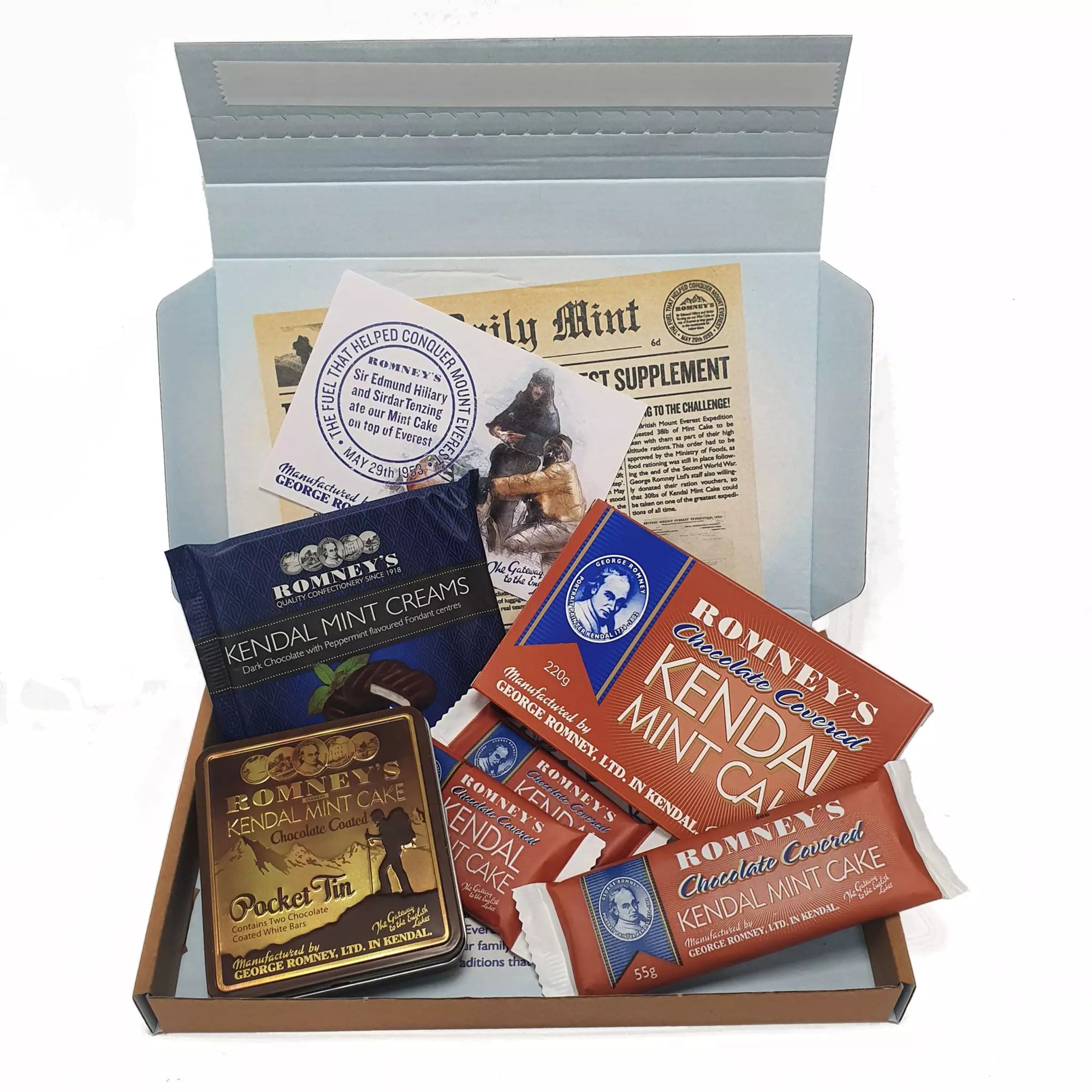 THE CHOCOLATE DREAM LETTERBOX Kendal Mint Cake