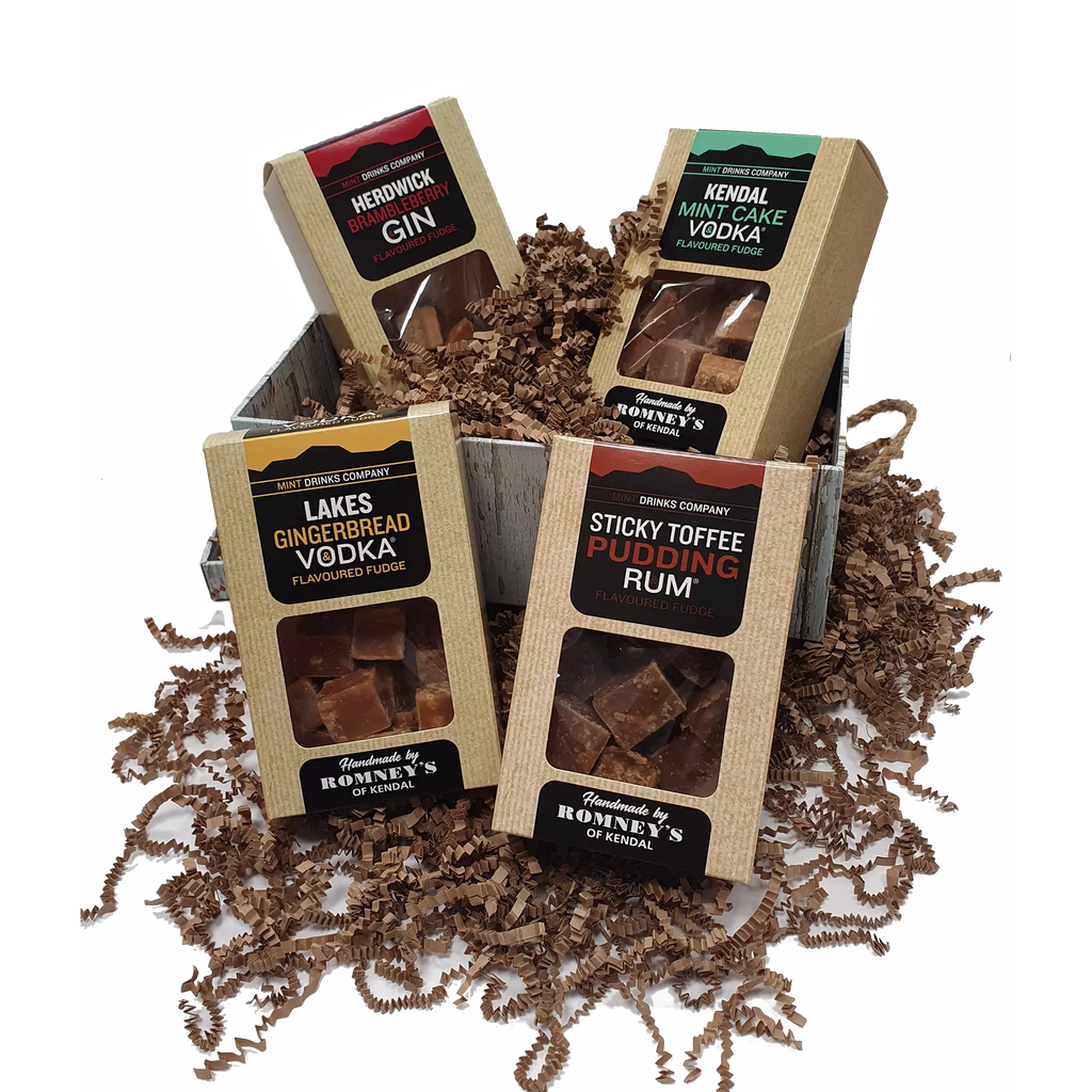 Luxury Liquor Fudge Gift Box Kendal Mint Cake