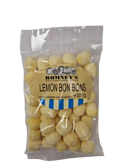 LEMON BON BONS Kendal Mint Cake